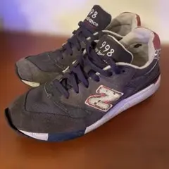 ジャンク品　New Balance 998 グレー/ネイビー