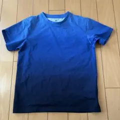 UNIQLO キッズ Tシャツ 150cm ブルー グラデーションのサムネイル