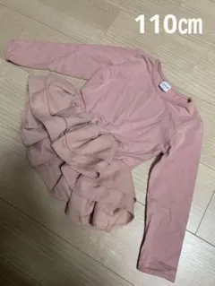 enchante petit 110cm ピンク 長袖カットソー