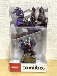 【新品未使用】amiibo アミーボ　ウルフ　スマブラ