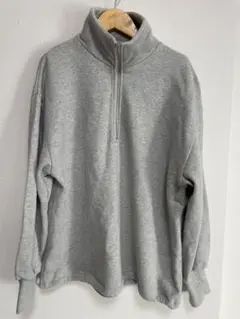 ⭐️お値下げ中⭐️BEAUTY&YOUTH グレー ハーフジップ トレーナー