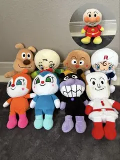 アンパンマン ぬいぐるみ 9体セット
