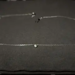 orefice Pt「マイクロヌード」ネックレス 0.05ct