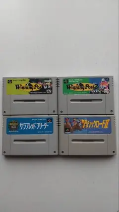 スーパーファミコンソフト４本セット まとめ売り②