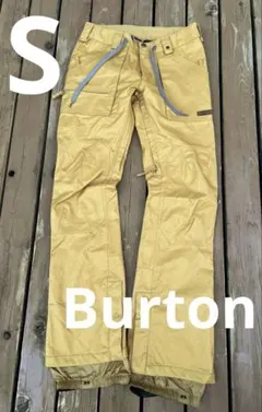 【超美品】 1度のみ着用 burton✖️kidrobot スノボパンツ バートン BURTON バートン スノーボードウェア キッズ ビブパンツ 25-26 Burton