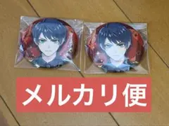 ツイステ ブレイジングジュエル 缶バッジ デュース 2個セット