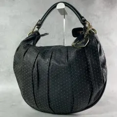 BALLY バリー パイソン レザー ハンドバッグ ブラック ヴィンテージ 