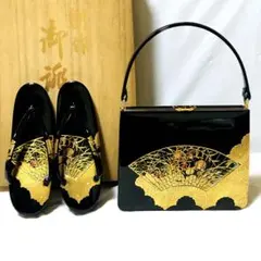 「創作御誂」　和装用バッグ　草履セット　桐箱入り 71v5e6r+zbL._UF350,350_QL50_.jpg