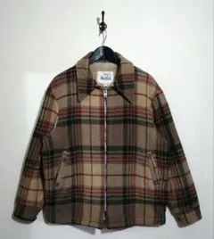 【70s】WOOLRICH ウールジャケット ボアジャケット 白タグ アメリカ製