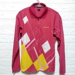 mont-bell　モンベル　ハーフジップ　ロングスリーブシャツ