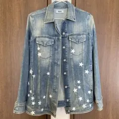 DIESEL 星柄デニムジャケット