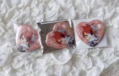 2022 winter 莉犬(デフォ) ハート缶バッジ 3点