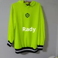 新品 Rady パーカー ネオンイエロー