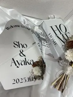 ウェルカムミラー ステッカー ウェルカムスペース 結婚式