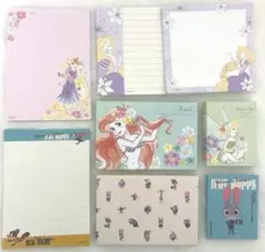 【販売終了・バラ売り◯】ディズニー　レターセット　メモ　おまけ付き　まとめ売り