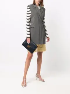 HERMES 1997 Pre-Owned Flap Clutch クラッチ