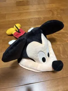 ディズニー　ミッキー　ぬいぐるみ　ファンキャップ