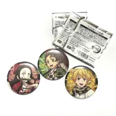鬼滅の刃　鬼滅祭　アニメ参周年記念祭　缶バッジ　竈門炭治郎　禰豆子　我妻善逸