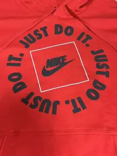 ナイキ NIKE JUST DO ITT パーカー　レッド 2XL