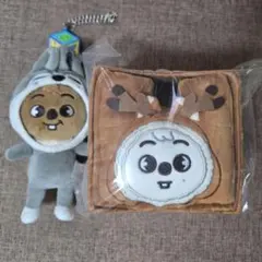 SKZOO 収納BOX 　バッグチャーム 　ぬいぐるみ　ハンクオッカ