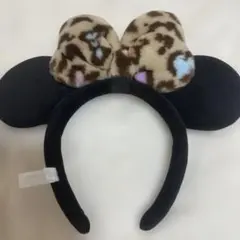【即日発送】東京ディズニーカチューシャ ヒョウ柄　ミニー