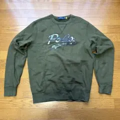 POLO by Ralph Lauren オリーブグリーンスウェットトレーナー