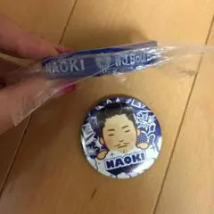 NAOKI ゴムブレス&缶バッジセット