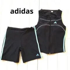 k*u様 adidas セパレート水着 ブラック/ミント
