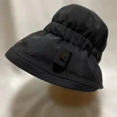 LANVIN en Bleu バケットハット 遮光UV 新品 黒のサムネイル