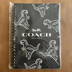 COACH ノート 恐竜柄 ブラックのサムネイル