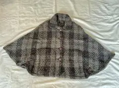 john branigan ツィード　ウール　ケープ