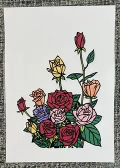 【特別割引】薔薇の切り絵