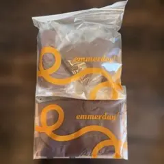 emmerday 感動シルエットノンワイヤーブラ ショーツセット⭐︎ブラウン