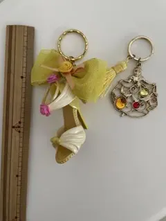 東京ディズニーリゾート 美女と野獣　ベル　キーホルダー　2個セット