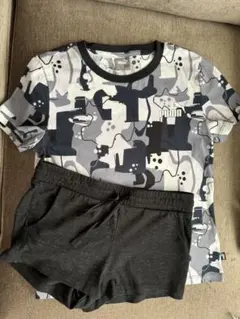 PUMA キッズ Tシャツとショーツセット （女児）