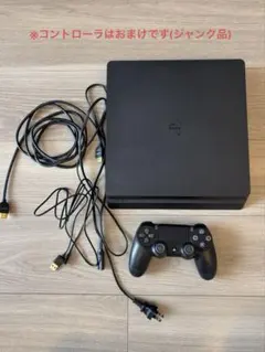 【PlayStation 4】本体とケーブル(ジャンク品コントローラー付き)
