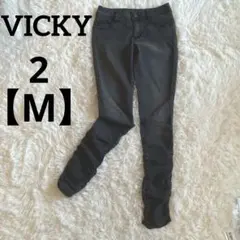 ビッキー シャーリング ストレッチスキニー デニム y2k ブラック 【M】のサムネイル
