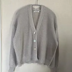 le coeur blanc ベージュ ニットカーディガンのサムネイル