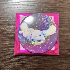 サンリオ ピューロランド ネオナツマツリ シナモロール シナモン 缶バッジ