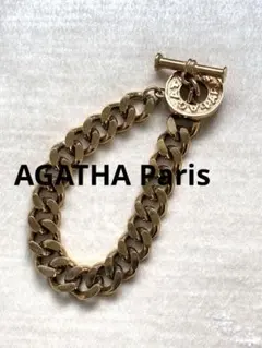 フランス　AGATHA Paris チェーンブレスレットのサムネイル