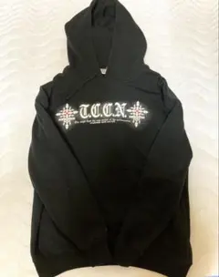 TCCN ブラックパーカー　メンズ