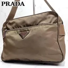 大人気✨PRADA カメラバッグ 三角ロゴ トライアングル ナイロン レザー
