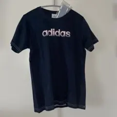 新品•adidas ロゴプリントTシャツ
