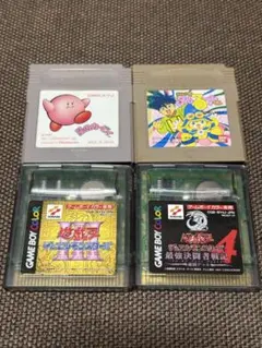ゲームボーイソフト 星のカービィ まじかるタルるートくん 遊戯王3 遊戯王4