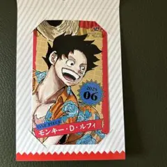 ワンピース　ミニブロマイド　ジャンプショップ　ルフィ