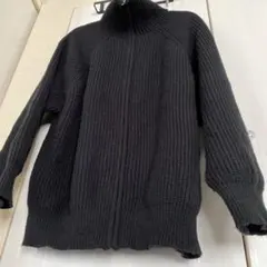 【良品Ressaca】フルジップアップドライバーズニットセーター オーバーサイズ