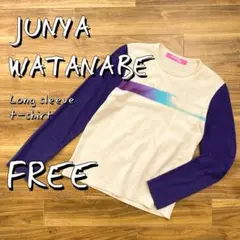 JUNYA WATANABEジュンヤワタナベ コットン製ラグラン サーフTシャツ