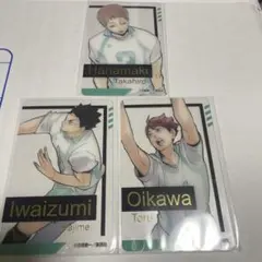 ハイキュー!! 箔押しクリアカードコレクション　ファンパーク