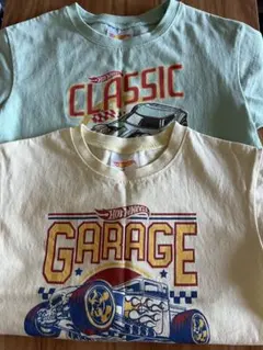 【未使用】Hot Wheels Tシャツ 2枚セット 120