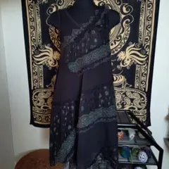 アクシーズファム　ノースリーブワンピース